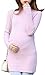 Warmword Womens Maternity Knit Sweater Jumper Pullover Sweater Tunic Top