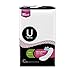 Kotex U By Kotex Security Ultra Thin Pads, Heavy Flow, Long, Unscented, Pack of 1 (40 count)