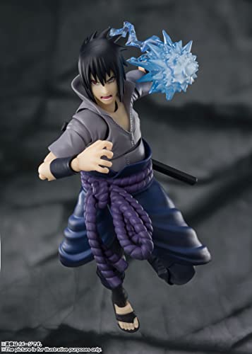 TAMASHII NATIONS - Naruto Shippuden - Sasuke Uchiha -He Who Bears All Hatred, Bandai Spirits S.H.Figuarts Action Figure