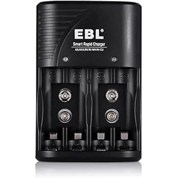 Amazon.com: EBL Smart Multi-Functional Battery Charger for AA AAA 9V
