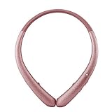 Bluetooth Headphones， Working Time Wireless Magnetic Neckband Earphones Noise Cancelling Earbuds with Mic Compatible with Any Bluetooth (10 Hours Play Time, IPX5 Sweatproof (Rose Gold)