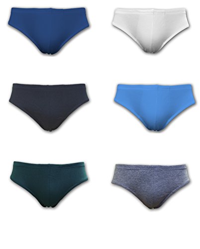 Andrew Scott Men's 6 Pack Sport Brief (XL ( 40-42), CPK1)