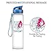 LEADO 32oz 1Liter Motivational BPA Free Tracking Water Bottle with Time Marker - I'm a Mermaid - Funny Mermaid Birthday Gifts for Women Best Friend, Girls, Daughter, Coworker - Drink More Water Daily