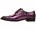 Bolano Mens Exotic EEL Skin & Lizard Skin Print Cap Toe Oxford Dress Shoes Styles Bandit, Dallas, Rollins