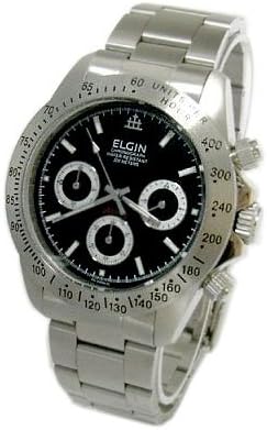 Amazon エルジン Elgin 腕時計 クロノグラフ Fk1059s B メンズ メンズ腕時計 腕時計 通販
