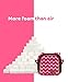 Bubblebum Booster Car Seat, Inflatable Booster Seat for Kids, Travel Carseat, Backless Portable Child Safety Seats for Car, Inflatable Seats for Cars 40-100 lbs, for 4 Year Old + Toddler, Kid - Pink