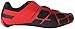 PEARL IZUMI Men's Select RD IV Cycling Shoe, Black/True Red, 44 EU/10 D US