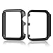 Josi Minea Apple Watch [38mm] Aluminum Protective Shell Bumper Case Cover - Premium Anti-Scratch & Shockproof Shield Guard for Apple Watch Series 3, 2 & 1 - 38mm [ Black ]
