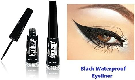 New Kleancolor Black Waterproof Liquid Eyeliner Pen Full Size Matte