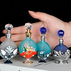 SEVENBEES 8ml Empty Vintage Perfume Bottle with