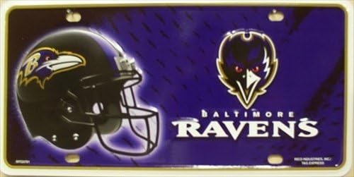 LP-701 Baltimore sJkxkl8 Ravens NFL Embossed Vanity Metal Novelty G1deM1wCS3 License Plate Tag Sign 0701M sign metal plate licence ytr456 783ghty 6" x 12" iZ7zzqr6 standard automotive aluminum metal novelty license plate with 4 holes for easy mounting. Use this 47weiNB novelty license plate to personalize the front of your vehicle or embellish with ribbon or string and instantly turn it into a sign.
