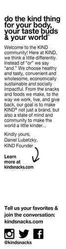 KIND ZERO ADDED SUGAR HEALTHY SNACKS BARS, CARAMEL ALMOND & SEA SALT, GLUTEN FREE, HIGH FIBER, KETO SNACKS, 5G PROTEIN, 5 COUNT