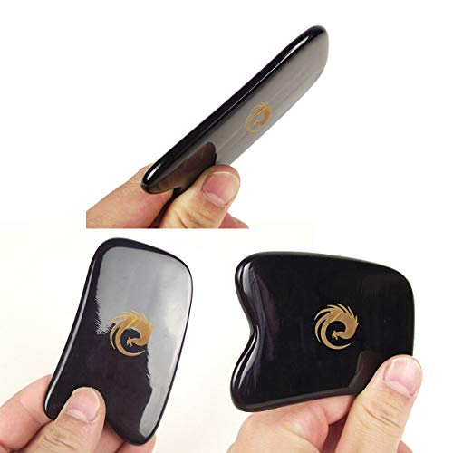 Gua Sha Massage Tool Body Graston Scraping ASTYM Treatment Buffalo Horn