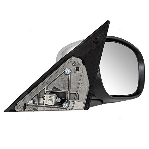 image for AUTOANDART Passengers Power Side View Mirror Heated with Chrome Cover 