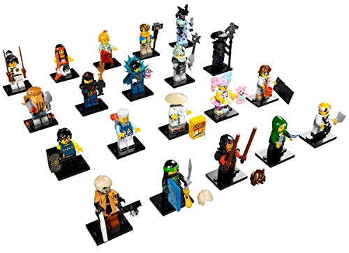 Lego Film Ninjago TM 71019 Complete Series con Tous Les 20 Personaggi Vari, Inoltre, Ogni 2 Galaxyarms sai, Katane Doppia Lama Ãpées en o Argento e Selezione di omini da Singolo con 1 x 2 lego Lego-Film-Ninjago-TM-71019-Complete-Series-con-Tous-Les-20-Personaggi-Vari-Inoltre-Ogni-2-Galaxyarms-sai-Katane-Doppia-Lama-pes-en-o-Argento-e-Selezione-di-omini-da-Singolo-con-1-x