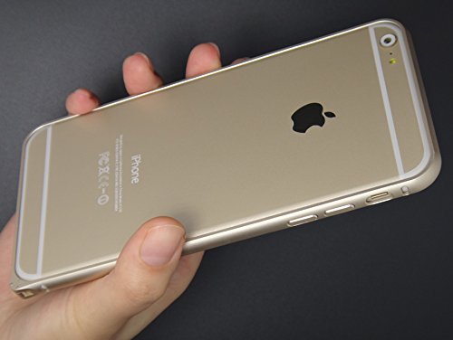 2014 PChero Newest Aluminum Metal Frame Modern Metallic Arc Bumper Case for 5.5