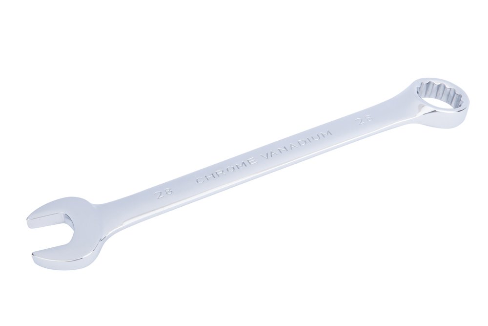 Blue Spot 5244 28 mm Fully Polished Chrome Vanadium Spanner