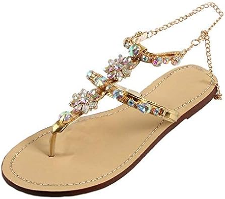 rhinestone flip flops amazon