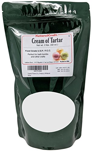 Cream of Tartar 32oz (2lb) Bulk, Powder, Kosher, DIY Bath Bombs - Gourmet, DIY Cleaning Products, All-Natural (2) - Thumbnail 2