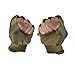 Maddog Tactical Half-Finger Paintball and Airsoft Gloves - Tan - Large/X-Large