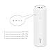 Power Bank, HAME 5000 mAh Portable Compact Mini Lipstick External Battery Charger For Cell Phone (White)