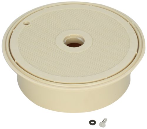 Pentair 86300130 6-Inch Beige ABS Valve Lid and Ring Replacement Pool/Spa Specialty Fittings