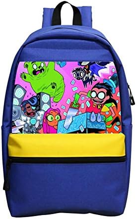 Children's Te-En Tit-Ans Go School Book Bags 3D Print Backpack for Girls Boys