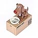 Just us Cute Dog Piggy Bank Robotic Coin Munching Toy Money Box Coin Bank for kids …