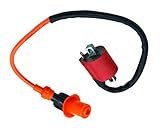 HOOAI New Performance Racing Ignition Coil for Yamaha Pw50 Pw80 Motorcycle Dirt Pit Bike All Years