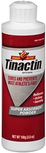 Tinactin Super Absorbent Antifungal Powder, 3.8 Ounce Bottle (Pack of 1)