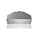 KOBE INX2730SQB-700-2 Brillia 30-inch Built-in/ Insert Range Hood, 3-Speed, 550 CFM, LED Lights, Baffle Filters