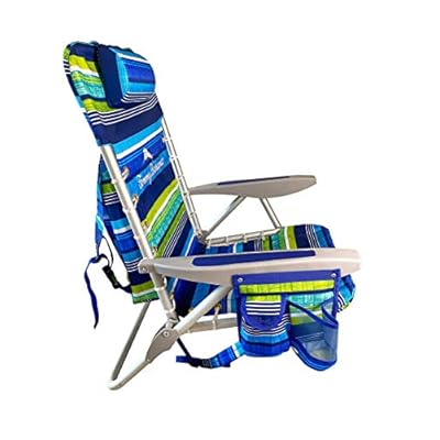 Tommy Bahama 2020 Multi Striped Backpack Beach Chairs with Large Storage Pouch 41bPEXwu2kL