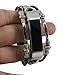 Sympath Replacement Leather Wristband Band Strap Bracelet For Fitbit Alta/Fitbit Alta HR (Black)
