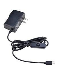 Enokay Raspberry Pi 4 b Power Supply 5V 3A USB C Charger Adapter