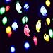 VIVREAL Christmas Ghost String Multicolor 30 LED Fairy Lights 8 Modes Battery Operated w/Remote Timer 21.3 Ft Waterproof Decorations Outdoor, Multi