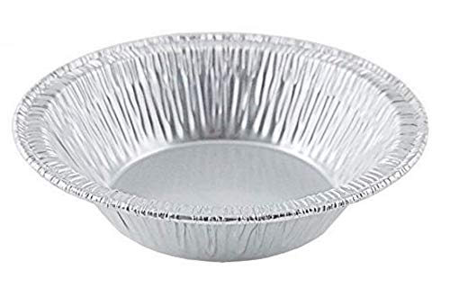 Pactogo 3" Disposable Aluminum Foil Tart Pans Mini Silver Baking Pie Tins (Pack of 50)