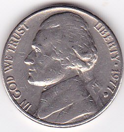 1977-D Jefferson Nickel Coin