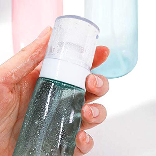 Fine Mist Spray Bottle 3.4oz/ 100ml Empty Cosmetic Refillable Travel Containers Plastic Hair Spray Bottle Sprayer for Perfume Skincare Makeup Lotion 3 Pack