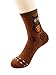 Zando Womens Fashion Winter Autumn Knit Print Wool Socks Vintage Warm Soft Casual Thick Crew Sock