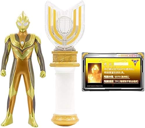 Amazon 中国限定 ウルトラマンティガ スパークレンス ウルトラヒーローシリーズ グリッターティガ スペシャルセット 並行輸入品 ロボット 子ども向けフィギュア おもちゃ