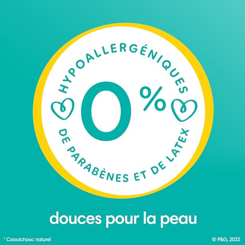PAMPERS BABY WIPES, SENSITIVE, WATER BASED WIPE, CLINICALLY PROVEN, HYPOALLERGENIC, AND UNSCENTED FOR BABIES, 336 WIPES TOTAL (4 FLIP-TOP PACKS)