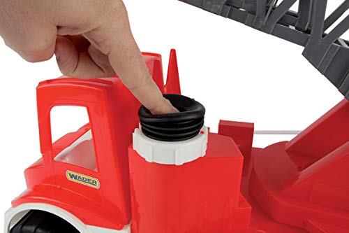 Wader 32170 - Multi Truck Feuerwehr mit Pumpe und Schlauch, Spielzeugauto ab 3 Jahren, ca. 43 x 20 x 25 cm, mehrfarbig, ideal als Geschenk zum phantasievollen Spielen – Bild 4