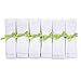 Pali Fabric Bamboo Washcloths | Premium Organic Bamboo Washcloths | Ultra Soft Face Towels | Hypoallergenic and Antibacterial | Perfect for Babies and Sensitive Skin | 10x10 (6 Pack)