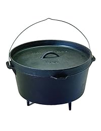Texsport Horno holandés de hierro fundido con mang