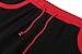 Coofandy Casual Elastic Waist Harem Training Jogger Sport Short Baggy Pants Black X-Large