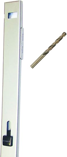 Amazon Com File Locking Bar Gray With Drill Bit 46 Long For Use On A 4 Drawer File Cabinet Furniture Decor