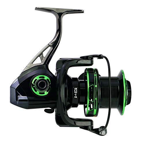Spinnrolle Alle Metall Angelrollen Starke Baitcasting Rolle Hochleistungs Angelzubehör für das Salzwasser…