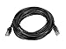 Monoprice Cat6 14ft Black Patch Cable UTP 24AWG 550MHz Pure Bare Copper Snagless RJ45 Flexboot Series Ethernet Cable- Pack of 1