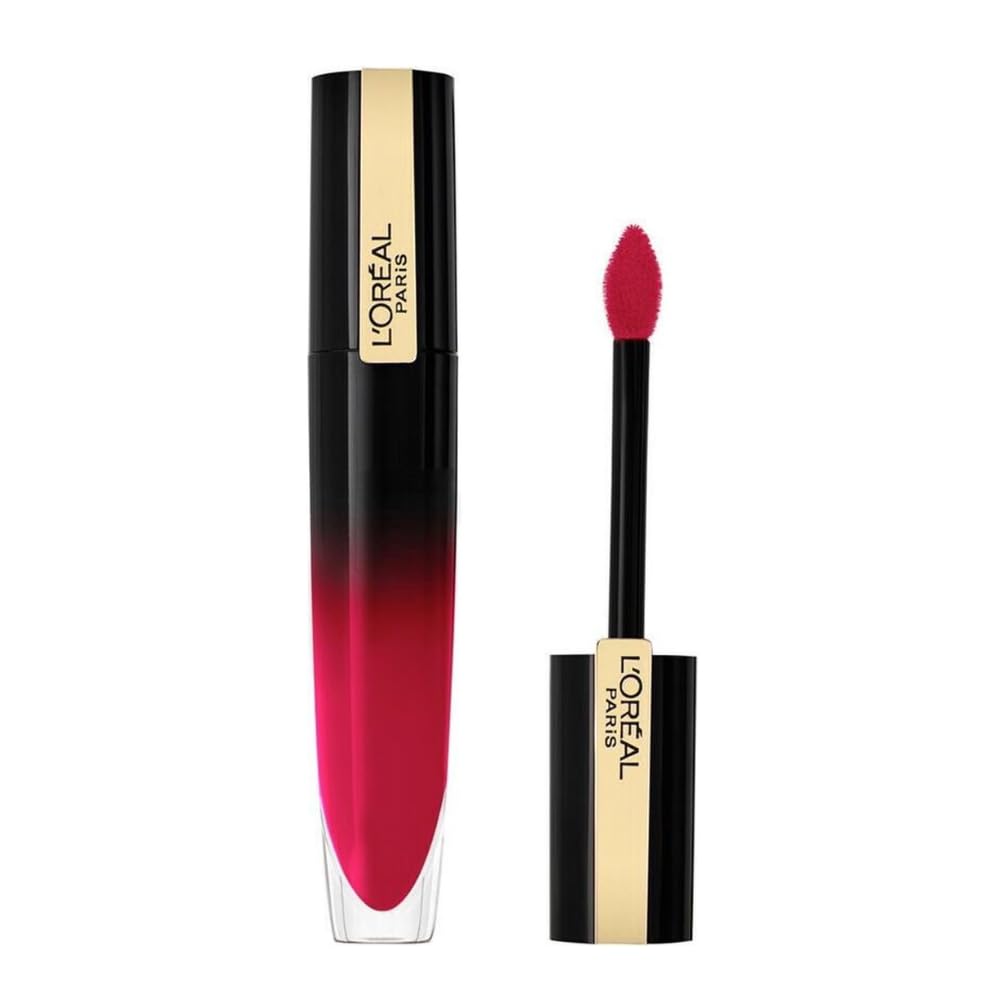 L'Oreal Paris Brilliant Signature High Shine Colour Red Lip Ink 308 Be Demanding