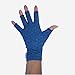 Rheumatoid Pain Compression Arthritis Gloves. Pain Relief, Ease Muscle Tension, Relieve Carpal Tunnel Ache for Men and Women, Heat Hand Gloves for Computer. (Navy Blue) (Medium)